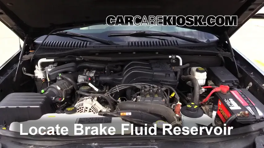 2008 Ford Explorer Sport Trac XLT 4.0L V6 Brake Fluid Add Fluid